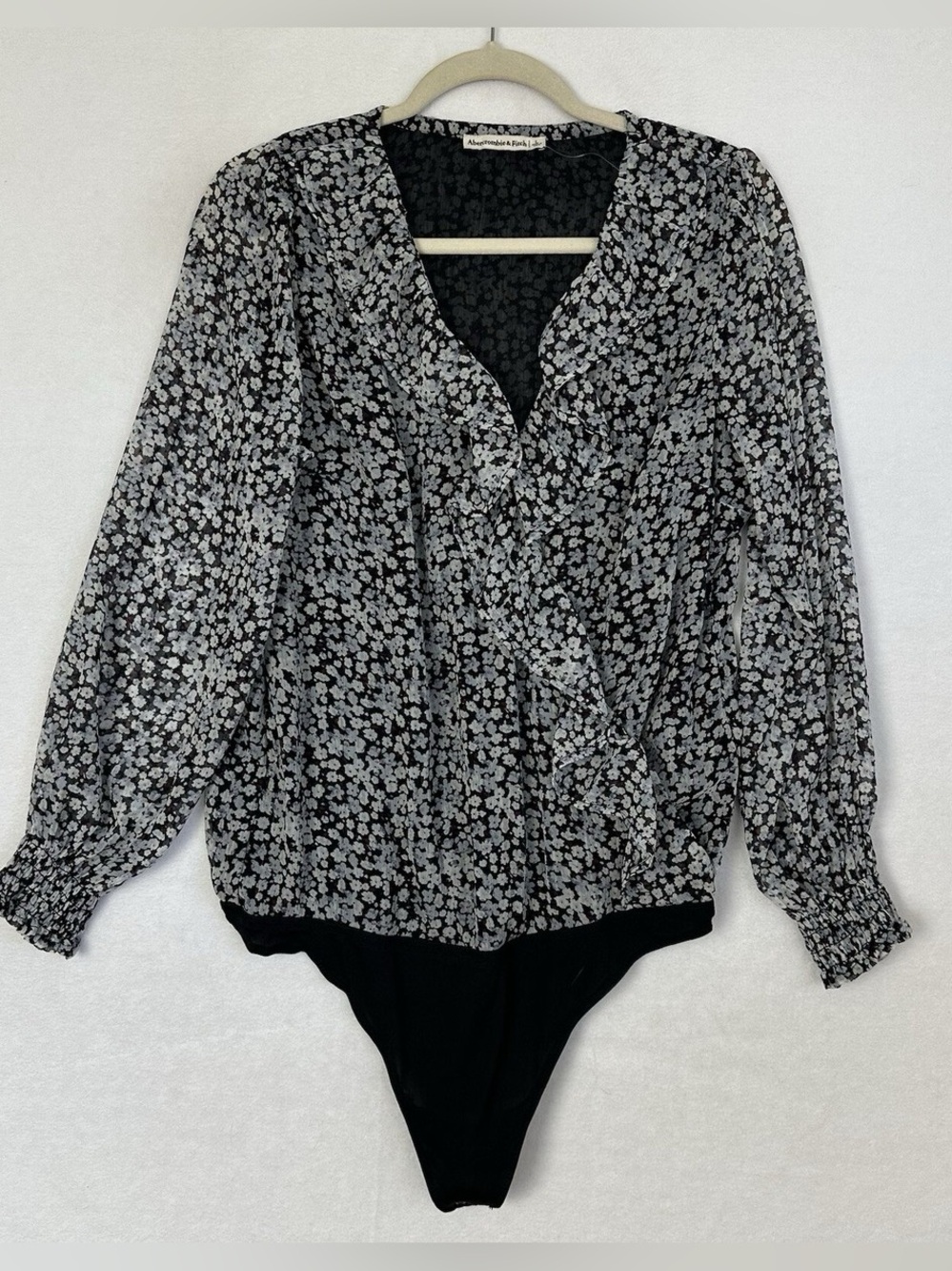 Abercrombie & Fitch Floral Bodysuit Blouse